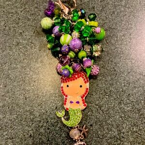 Mermaid Key Chain Shiny Blingy